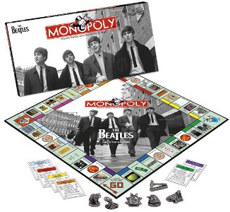 The Beatles Black & White Monopoly
